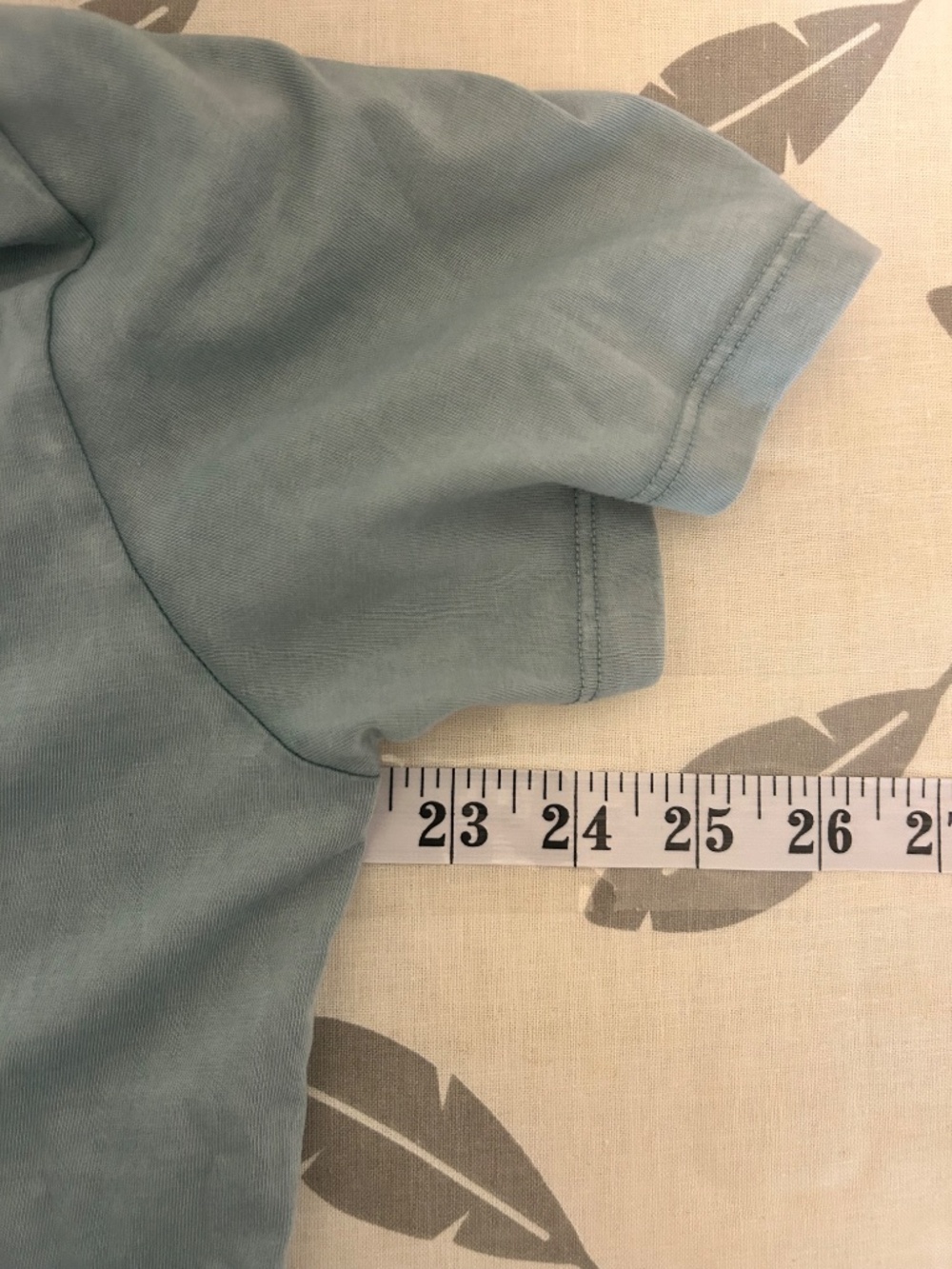 DUER Men's PurePima Vintage Pocket Tee Washed Oceanic Size L NWT - Picture 7 of 7